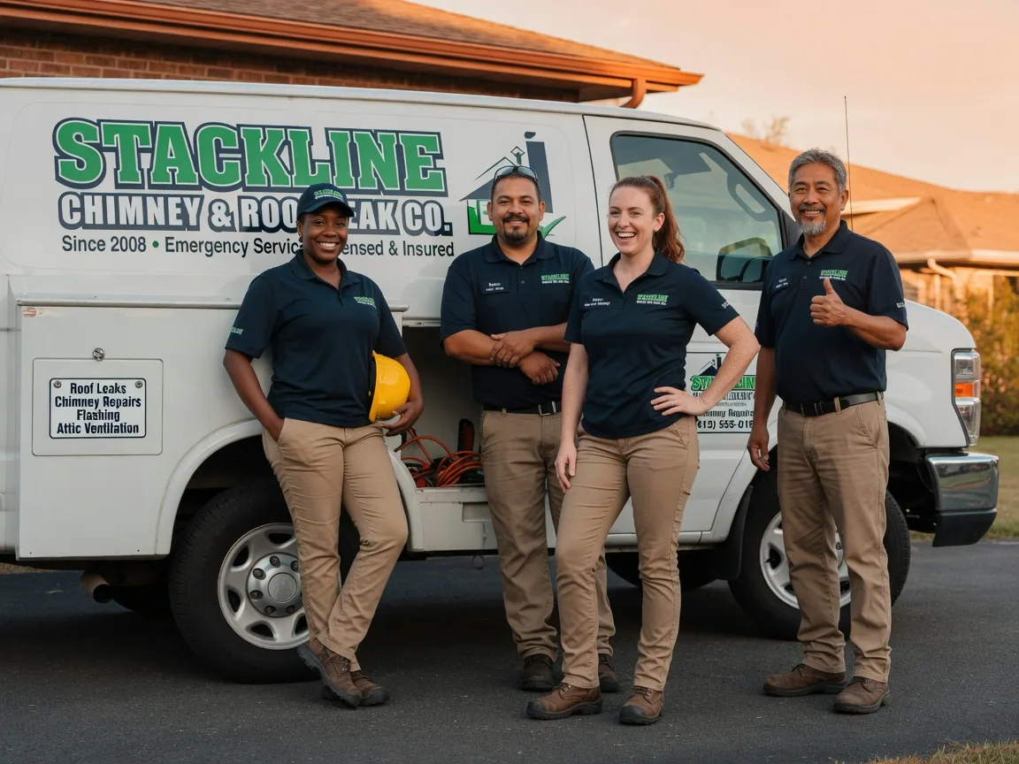 Chimney flashing repair company in Piedmont, OH